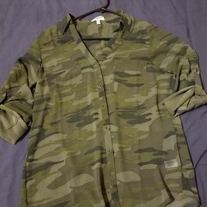 Express Camo 3/4 Sleeve